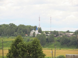 Вид на Монастырскую гору из Жерновогорья (Дмитрий Зонов)