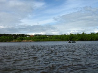 р.Вятка у устья р.Великой, п.Устье. (Дмитрий Зонов)