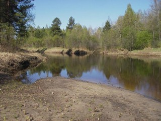 место брода в Красной Горке (offroadkazan)