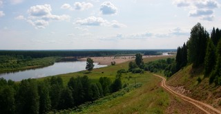 Вид от храма села Спаспоруб (Victor Baranov)