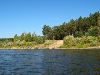 Выше Мурыгино. Лодки. (Дмитрий Зонов)