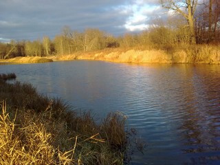 old channel on the river Bolschaya Kokshaga (viktor drobot)