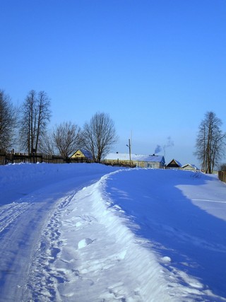 Деревня Липовка (Бытовик). Въезд. (Бэн из Удмуртии. Ben from Udmurtia.)