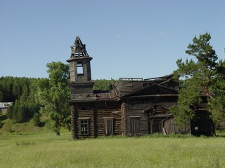 Деревянная церковь в д. Ведрец (Starshov Aleksander)