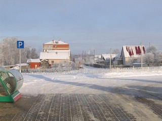 г. Можга зимой (вид с АЗС) (OlegPhoto)