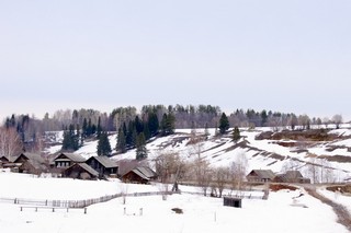 Вид на село Кекоран, южная часть (Александр Исаков)