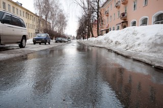 ручьи на улице Казанской (Инна Соколова)