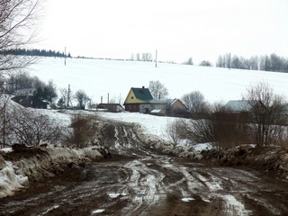 Дорога к Севастьяновым, апрель (Дмитрий Зонов)