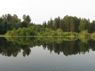 Утро на Яльчике. Yalchick lake morning (Alexey Donskoy)